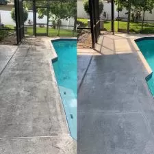 Pool Deck Cleaning 2